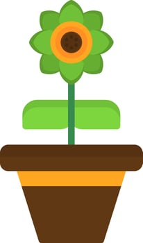Plant Vector Icon Design