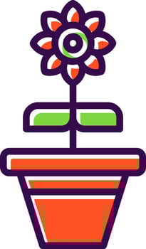 Plant Vector Icon Design