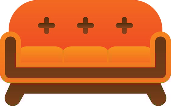Sofa Vector Icon Design