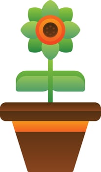 Plant Vector Icon Design