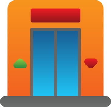 Elevator Vector Icon Design