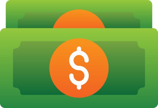 Salary Vector Icon Design