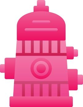 Hydrant Vector Icon Design