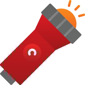 Torch Vector Icon Design