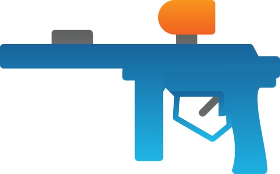 Paintball Vector Icon Design