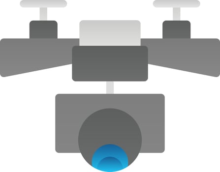 Drone Vector Icon Design