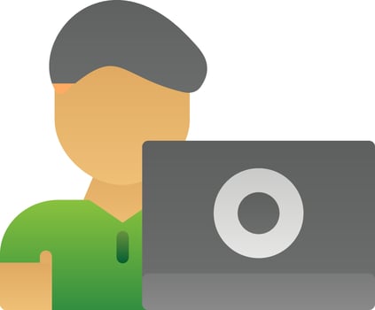 Boy Vector Icon Design