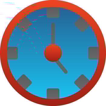 Clock Vector Icon Design
