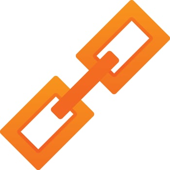 Link Vector Icon Design