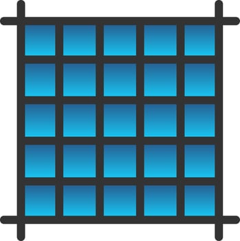 Square Layout Vector Icon Design
