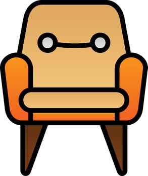 Chair Vector Icon Design