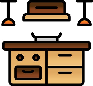 Kitchen Vector Icon Design