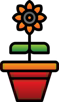 Plant Vector Icon Design