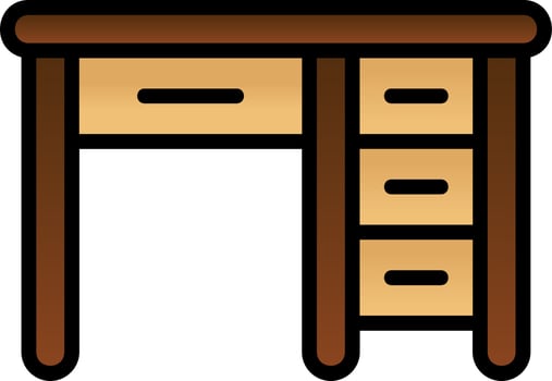 Table Vector Icon Design