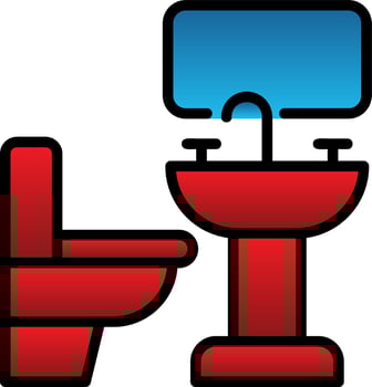 Toilet Vector Icon Design