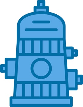 Hydrant Vector Icon Design