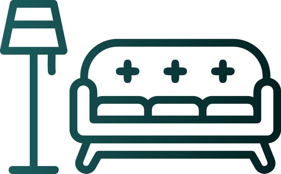 Sofa Vector Icon Design