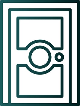Door Vector Icon Design