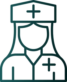 Nurse Vector Icon Design