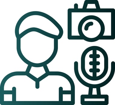 Vlog Vector Icon Design