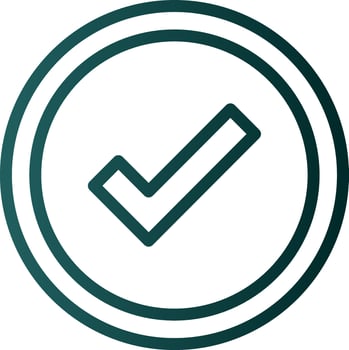 Checked Vector Icon Design