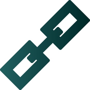 Link Vector Icon Design