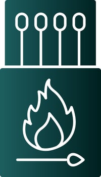 Matches Vector Icon Design