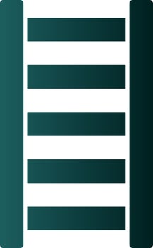 Step Ladder Vector Icon Design