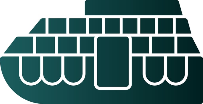 Lifeboat Vector Icon Design