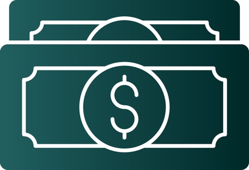 Salary Vector Icon Design