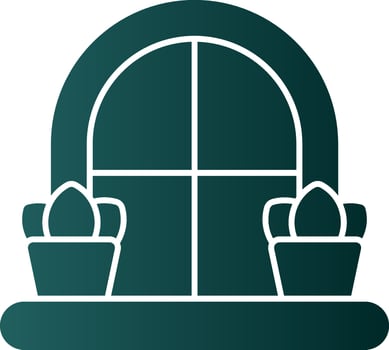 Window Vector Icon Design