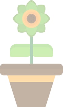 Plant Vector Icon Design