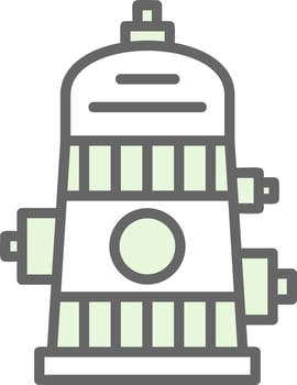 Hydrant Vector Icon Design