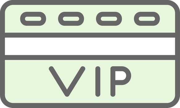 Member Card Vector Icon Design