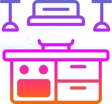 Kitchen Vector Icon Design