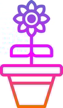 Plant Vector Icon Design
