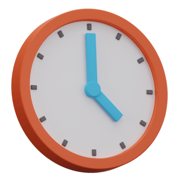 Clock 3D Icon png