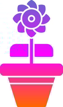 Plant Vector Icon Design