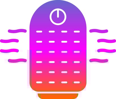 Air Purifier Vector Icon Design