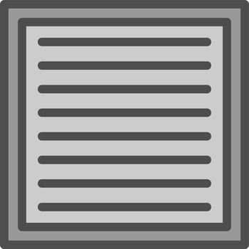 Justify Vector Icon Design