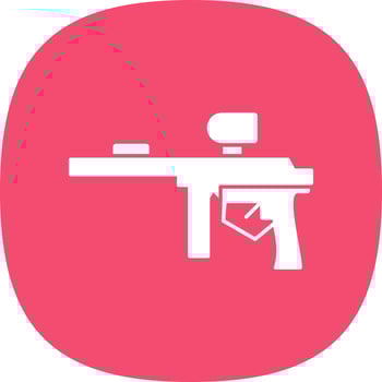 Paintball Vector Icon Design