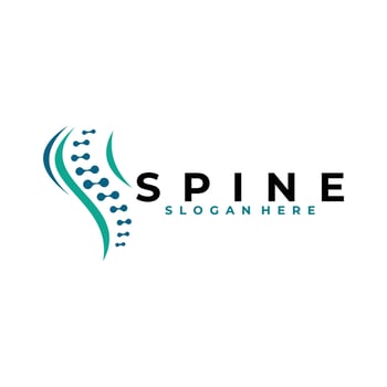 Spine logo icon vector isolated