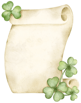 Happy St.Patrick's Day watercolor element png