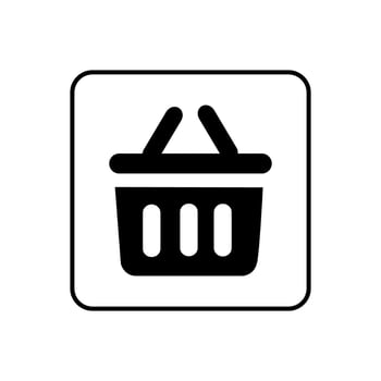 Grocery cart icon vector design