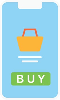 buy order vector flat illustration