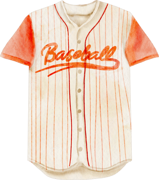 watercolor baseball shirt png