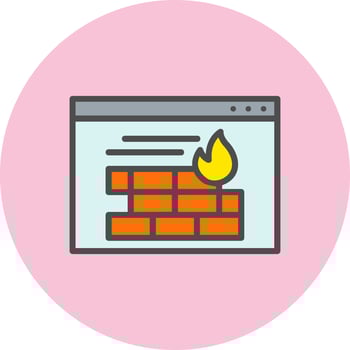 Firewall Vector Icon