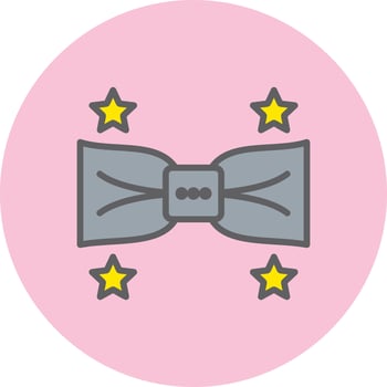 Bow Tie Vector Icon