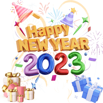Happy New Year 2023 png