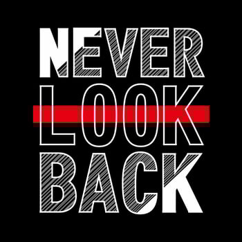 vector slogan text typography design